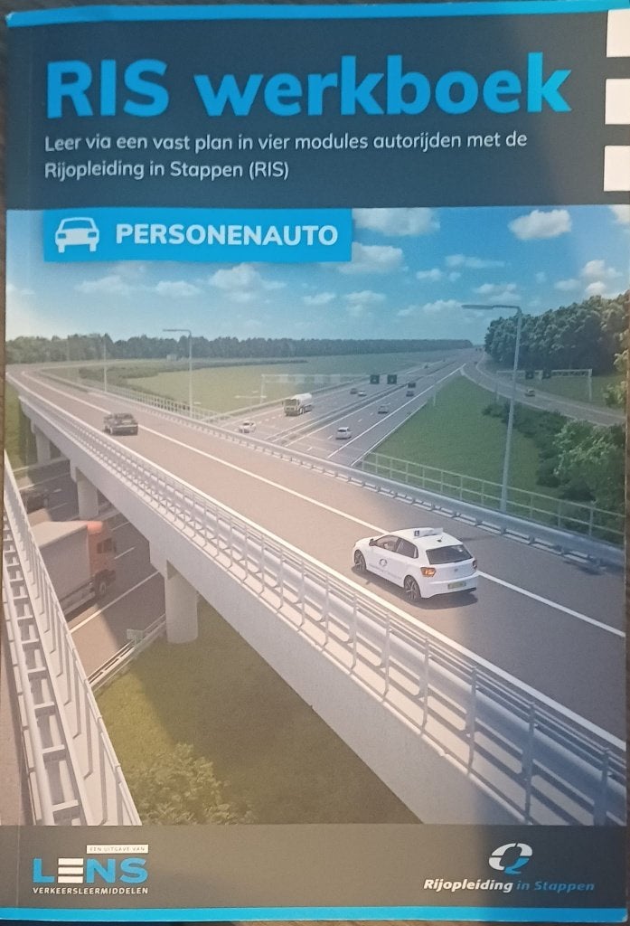 Lesboek autorijles RIS werkboek 'personenauto', Ophalen of Verzenden