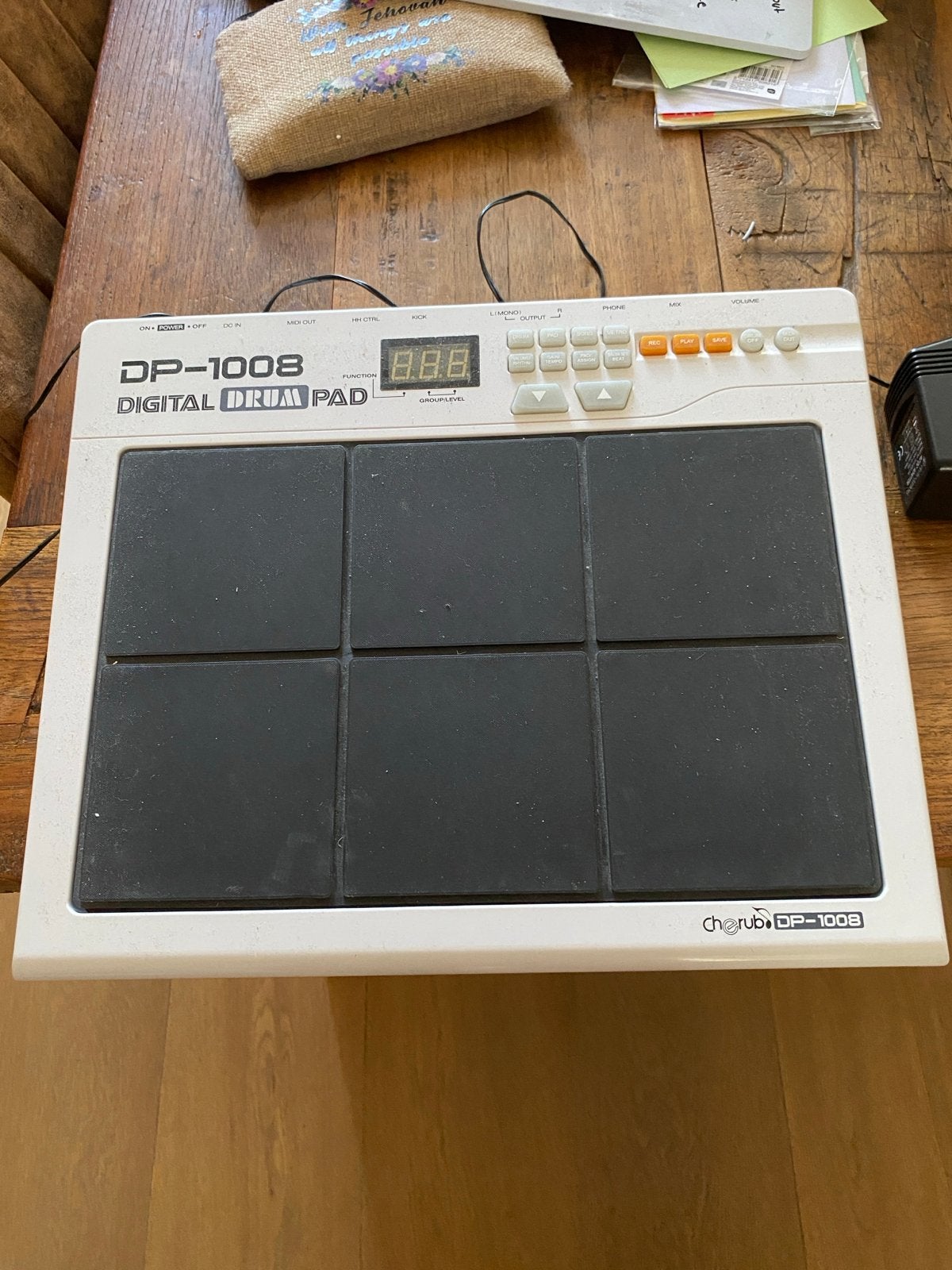 Cherub DP-1008 Digitaal Drumpad - Zo goed als nieuw, Ophalen, Zo goed als nieuw, Overige merken