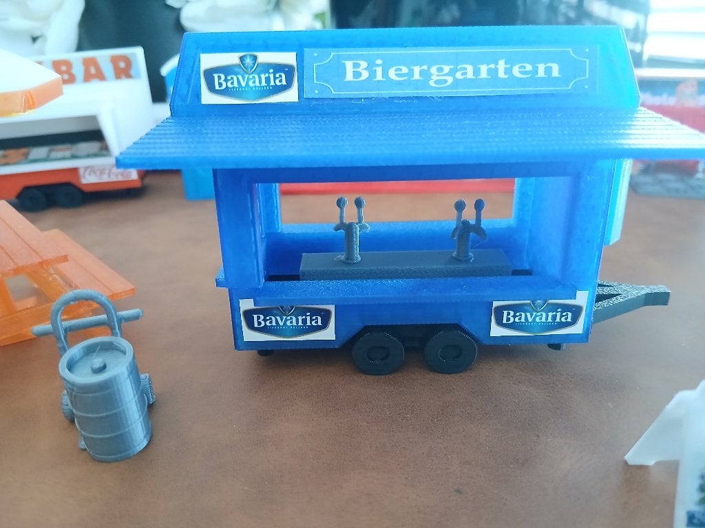 Bavaria Bierwagen / Verkoopwagen, Ophalen of Verzenden, Nieuw, 1:32 tot 1:50