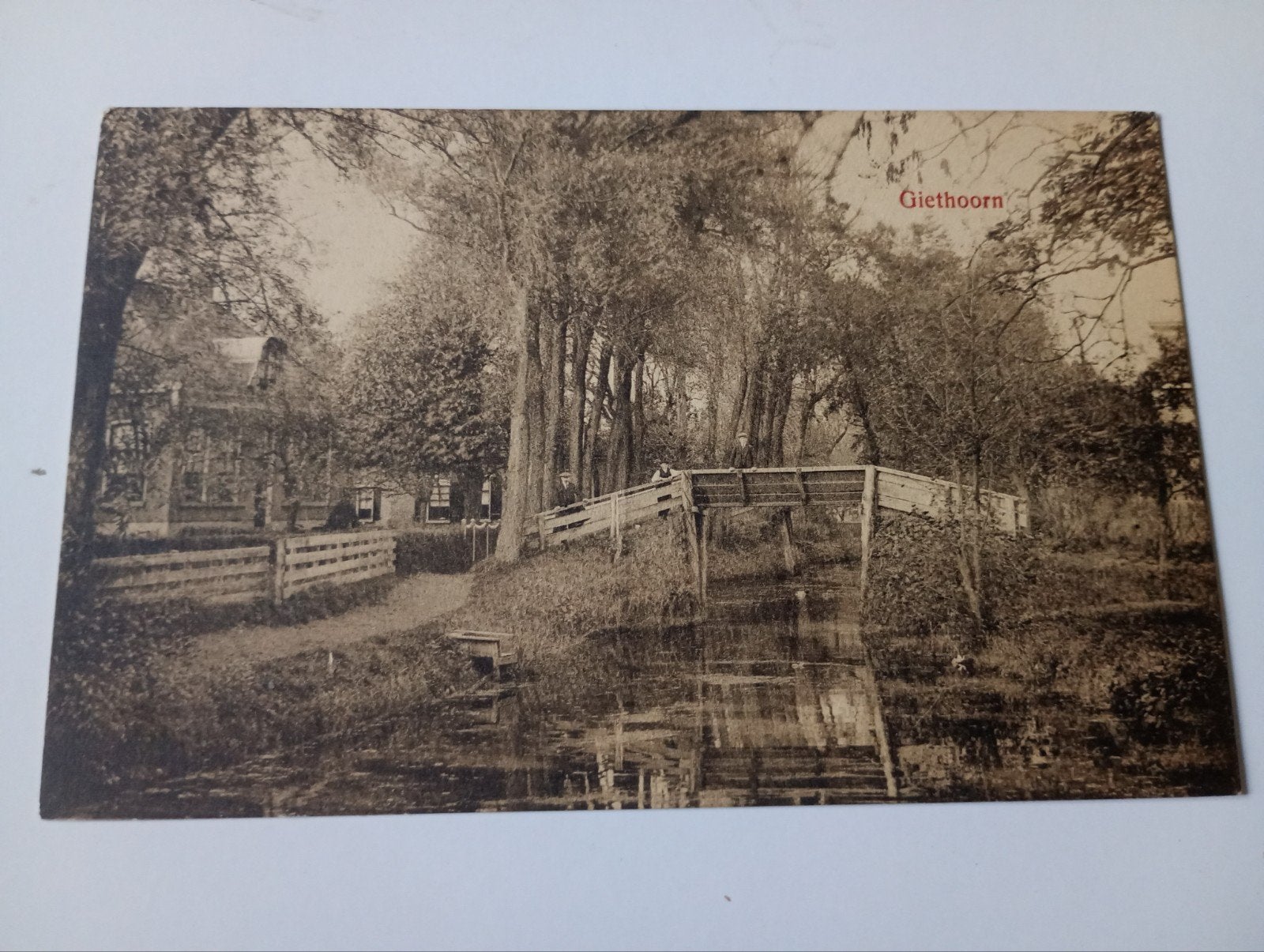 Giethoorn 1916, Ophalen of Verzenden, Voor 1920, Gelopen, Overijssel
