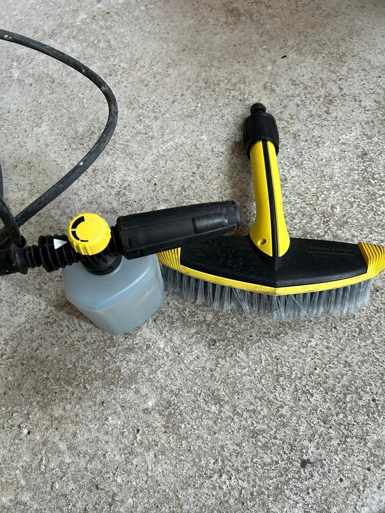 Karcher K2 hogedrukreiniger met terrasreiniger en sopreservo, Ophalen, Gebruikt, Elektrisch