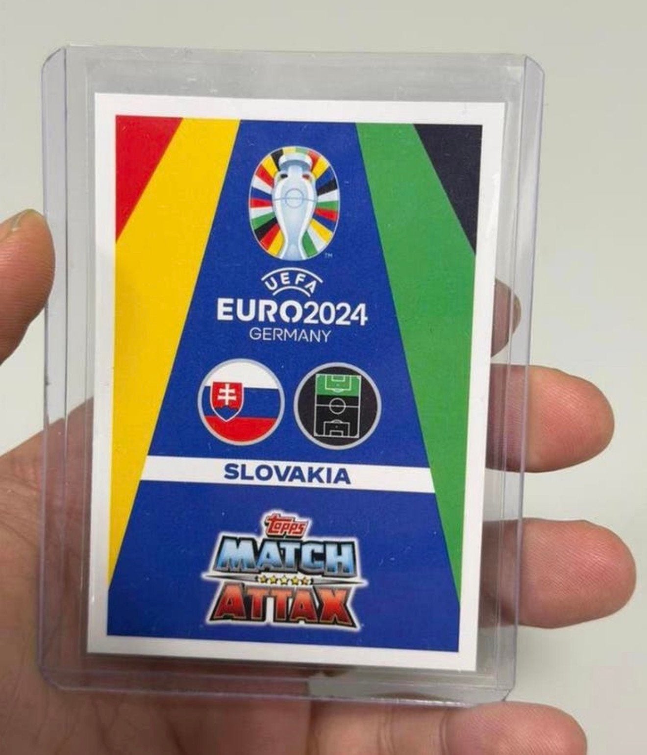 Topps Match Attax Euro 2024 MISPRINT SVK13 UEFA David Duriš, Buitenlandse clubs, Spelerskaart, Nieuw, Ophalen of Verzenden