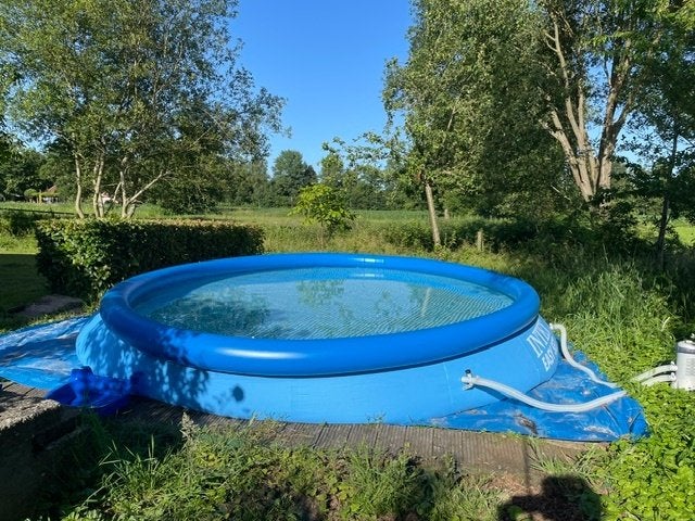 intex zwembad easy set, Tuin en Terras, Zwembaden, Ophalen, Minder dan 80 cm, Rond, 300 cm of meer