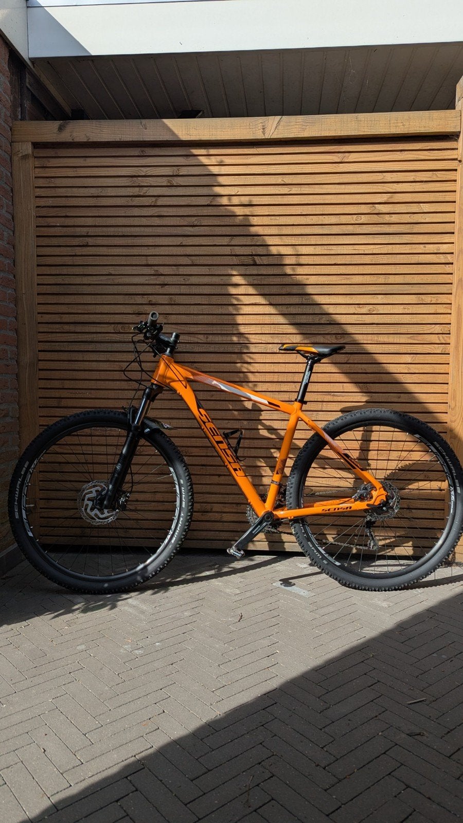Sensa Livigno L mountainbike - Oranje 19 inch, Hardtail, Heren, 45 tot 49 cm, Zo goed als nieuw