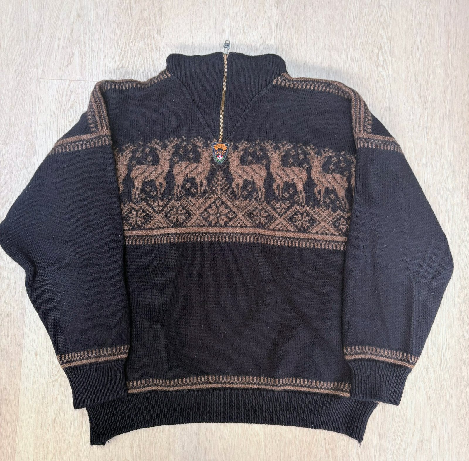 Prachtige wollen Dale of Norway trui. XXL., Kleding | Heren, Ophalen of Verzenden, Zo goed als nieuw, Overige maten, Zwart