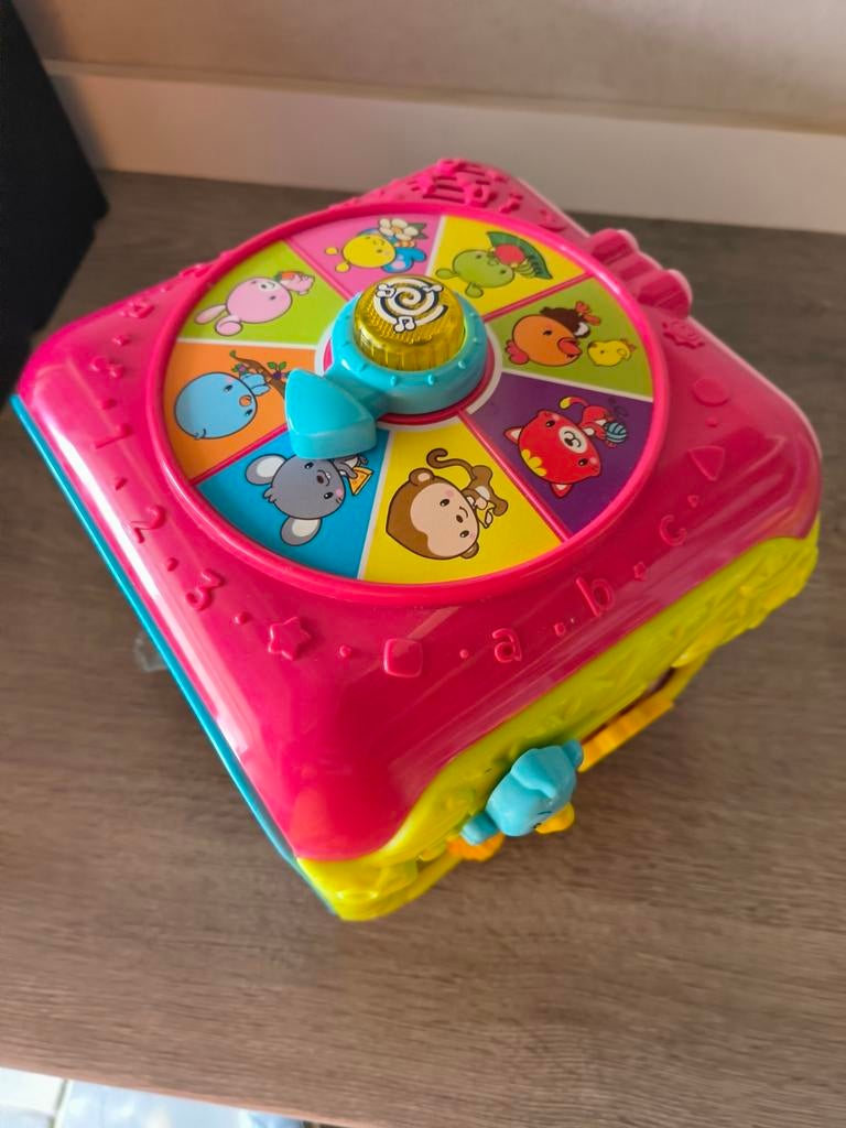 Speelkubus met geluid, Ophalen of Verzenden, Zo goed als nieuw, Overige typen, Met licht