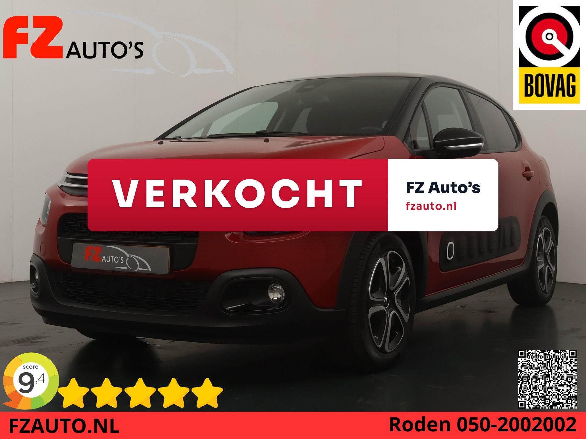 Citroen C3 1.2 PureTech S&S Feel Edition - Navigatie - Cruis, Auto's, Voorwielaandrijving, Euro 6, 1199 cc, 82 pk