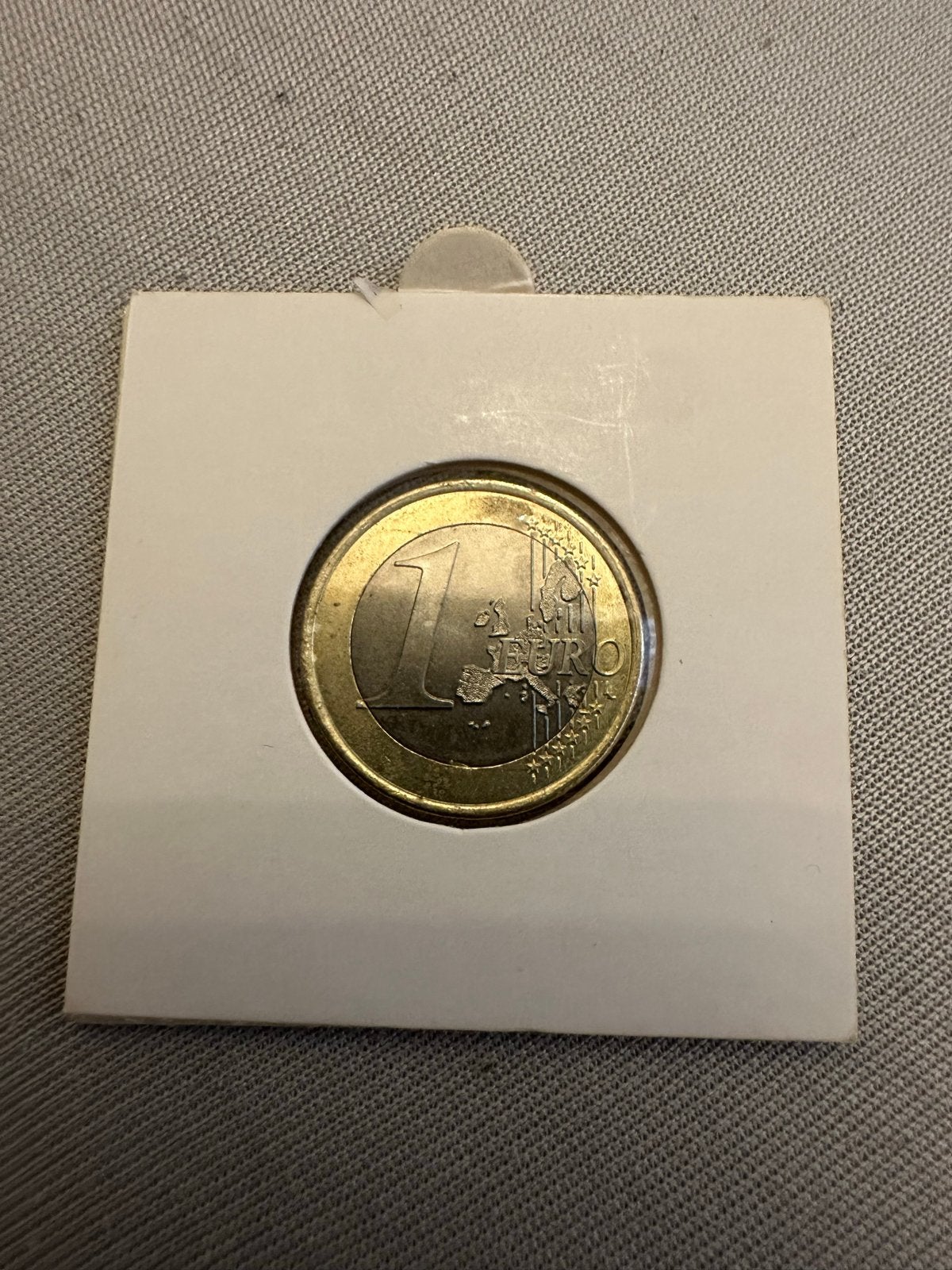 Monaco 1 Euro munt 2001, Ophalen of Verzenden, Monaco, 1 euro, Losse munt