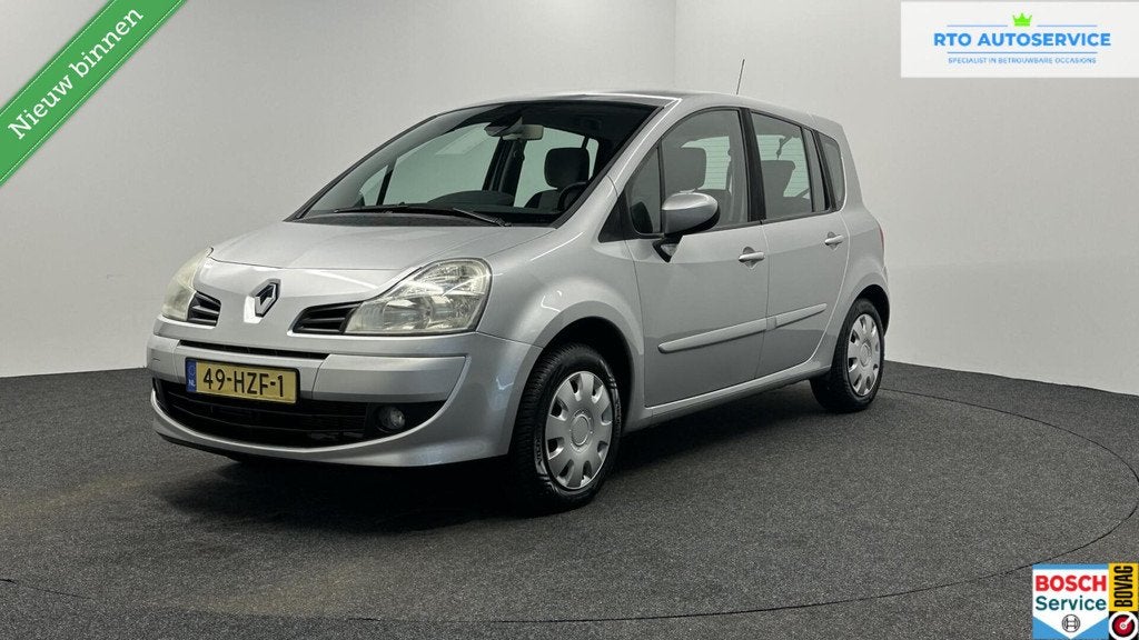 Renault Modus 1.2 TCE Dynamique ECC TREKHAAK CRUISE 99000 KM, Auto's, Voorwielaandrijving, Gebruikt, 4 cilinders, Met garantie (alle)
