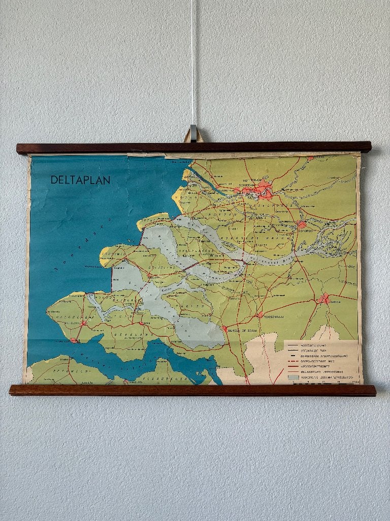 OUDE  SCHOOLPLATEN KIES UIT EN BIEDT, Antiek en Kunst, Antiek | Schoolplaten, Ophalen of Verzenden, Aardrijkskunde