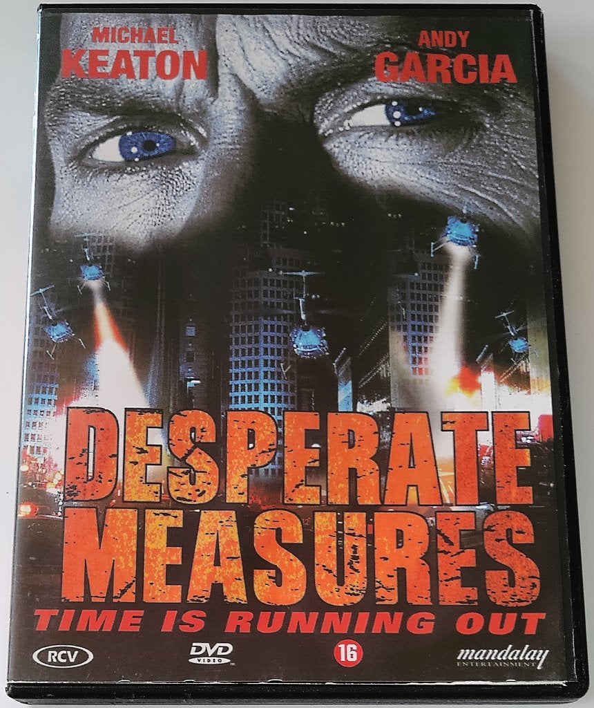 Dvd *** DESPERATE MEASURES *** Time is Running Out, Vanaf 16 jaar, Nederlands, Overige genres, Ophalen of Verzenden