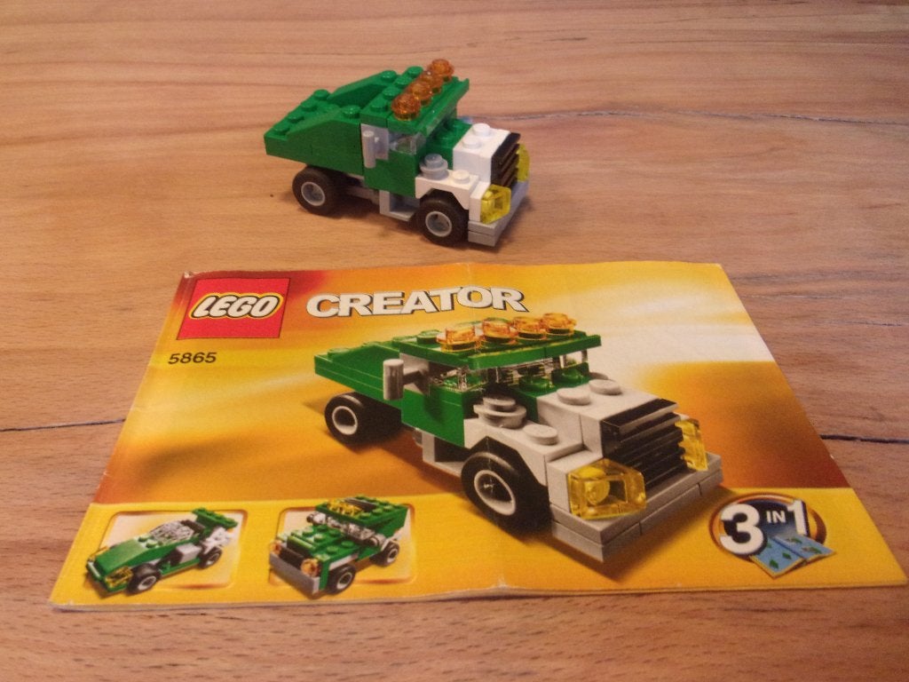 Lego Creator 5865-1 Mini Dumper uit 2010 (1), Kinderen en Baby's, Speelgoed | Duplo en Lego, Gebruikt, Lego, Complete set, Compleet