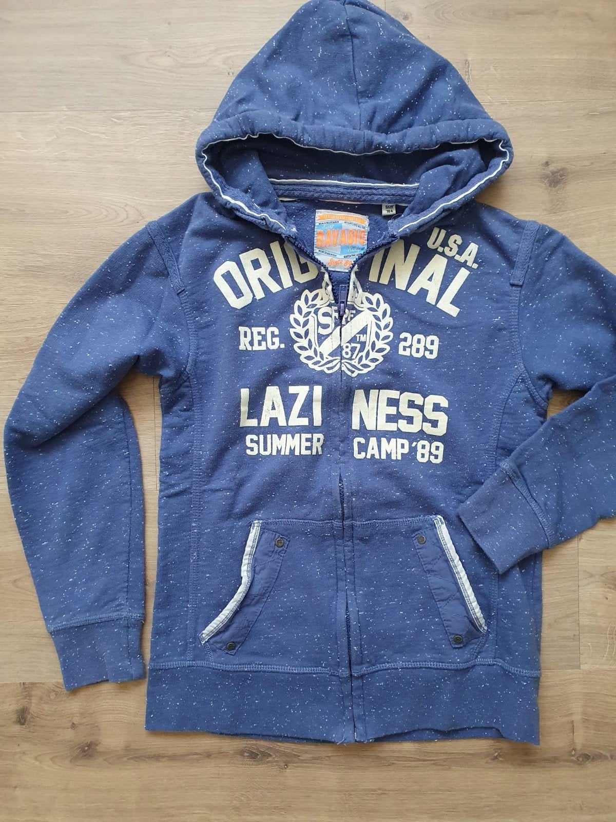 Blauw Ravagio vest 164, Ophalen of Verzenden, Trui of Vest