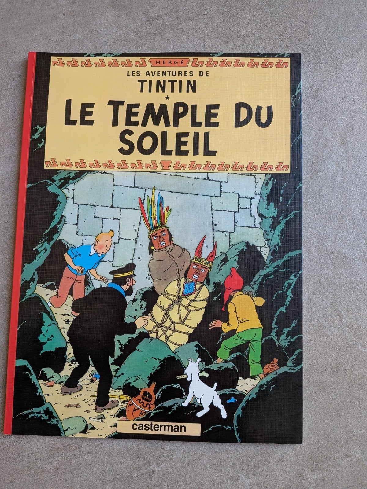 Kuifje - De Zonnetempel (Franse editie, 1999), Boeken, Eén stripboek, Ophalen of Verzenden