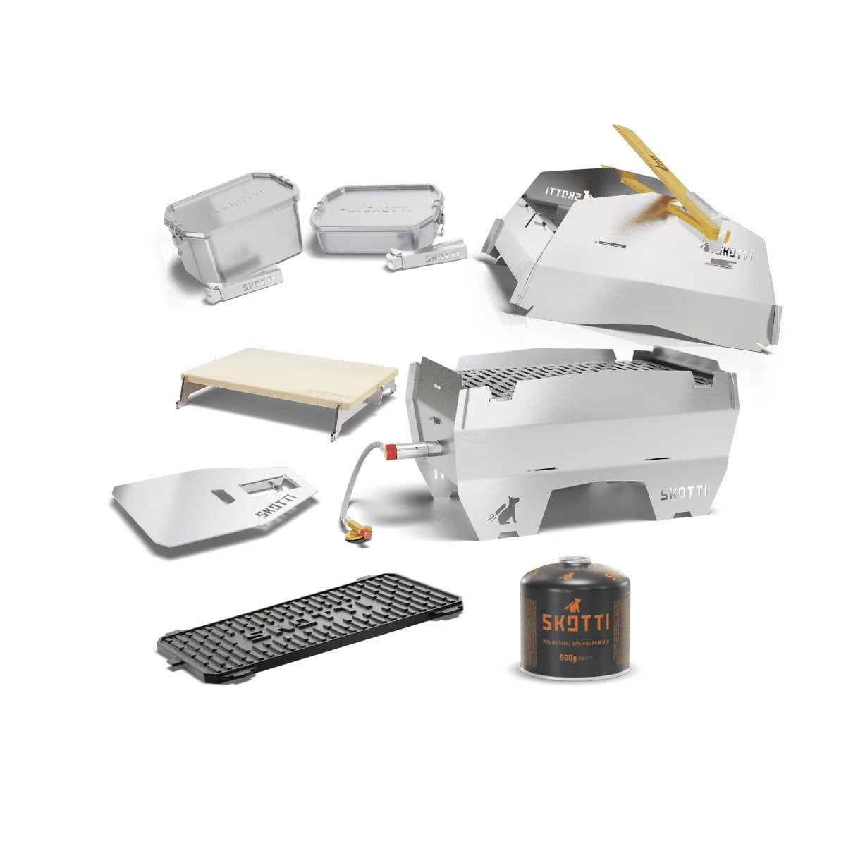 SKOTTI CAMPING – OUTDOOR KITCHEN BUNDLE, Caravans en Kamperen, Info@jefiwild.nl, Nieuw, Skotti, Zichtenburglaan 64