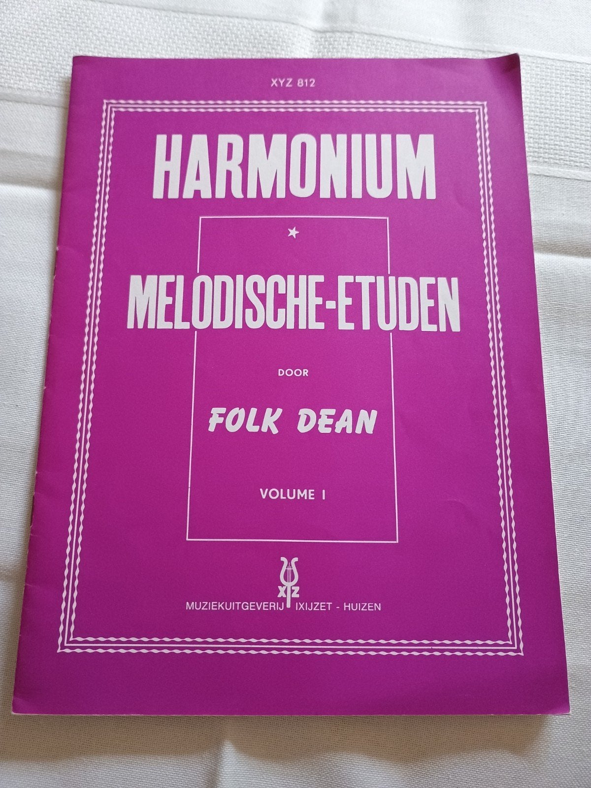 Folk Dean - Harmonium -  Melodische Etuden, Ophalen of Verzenden, Gebruikt, Les of Cursus, Populair