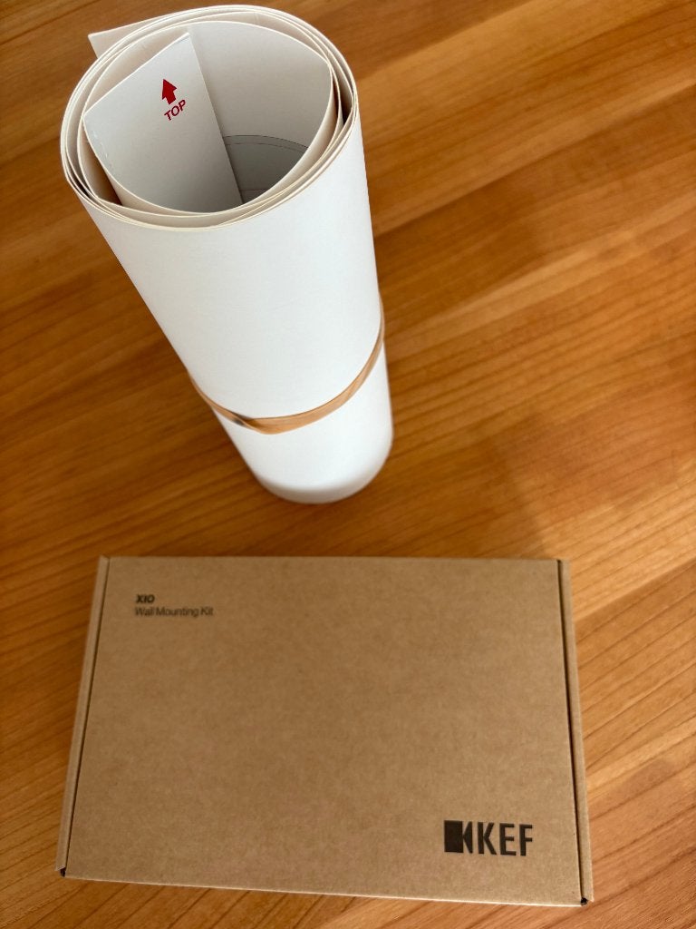 Ophangset Soundbar Kef XIO, nieuw, Overige merken, Verzenden, Overige typen, Nieuw