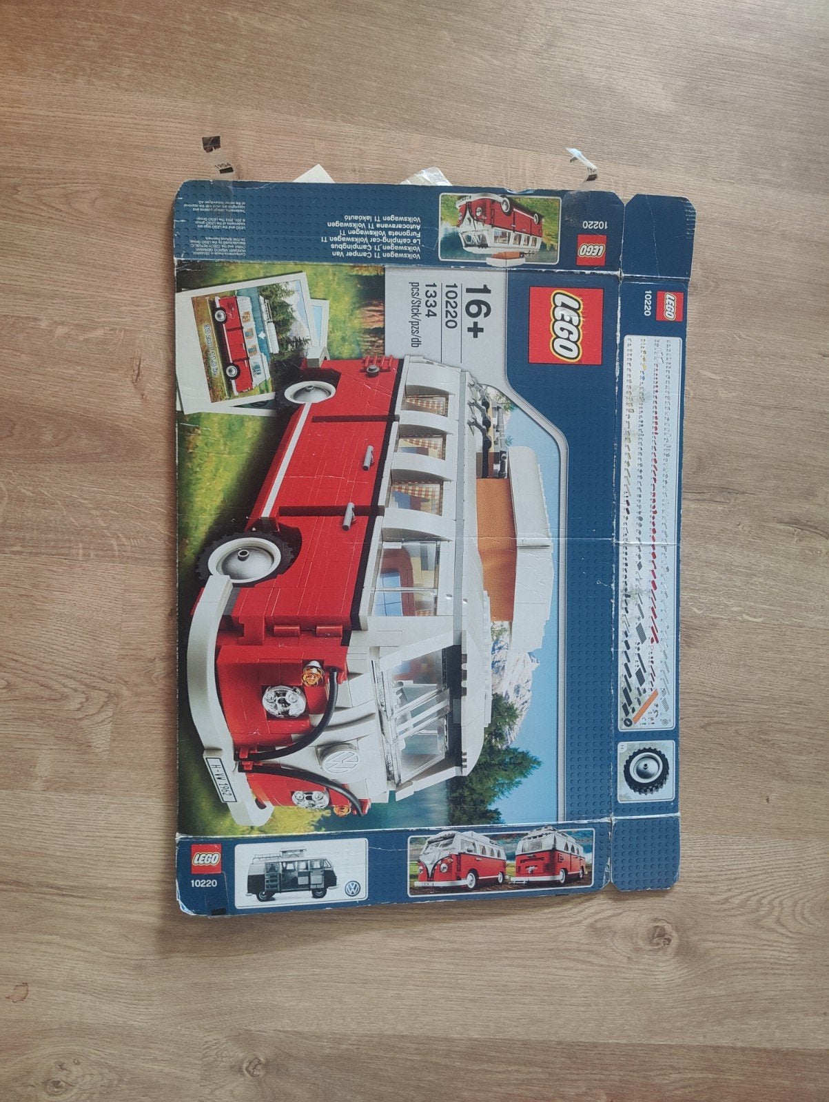 Volkswagen 10220 T1 camper doos, Ophalen