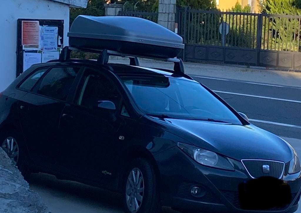Dakkoffer Hapro Roady 350 Silver Grey, Auto diversen, Dakkoffers, Gebruikt, Ophalen