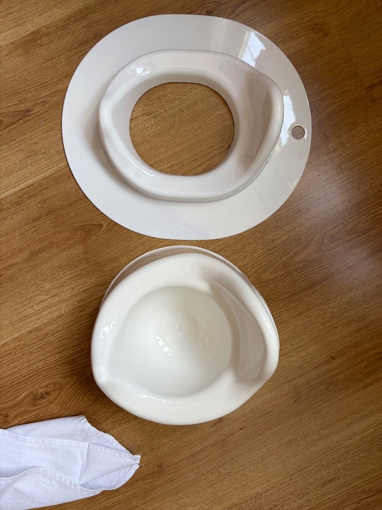 Potje en wc verkleiner, Ophalen, Gebruikt