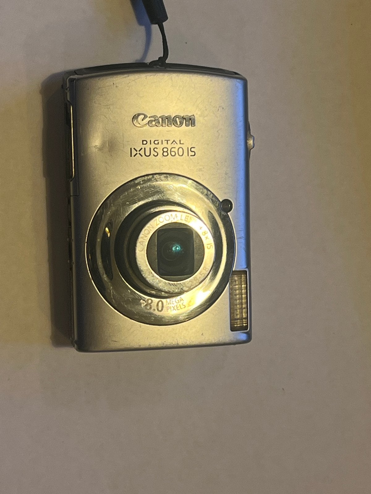 Canon Digital IXUS 860 IS Compactcamera, Gebruikt, Canon, Oplader, Beeldstabilisatie