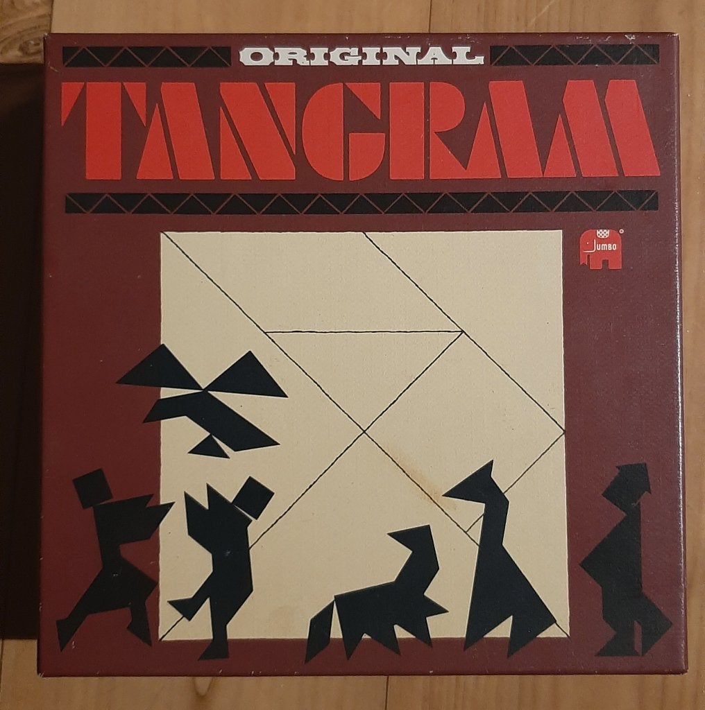 Tangram. Jumbo. vintage., Ophalen of Verzenden, Zo goed als nieuw, Jumbo