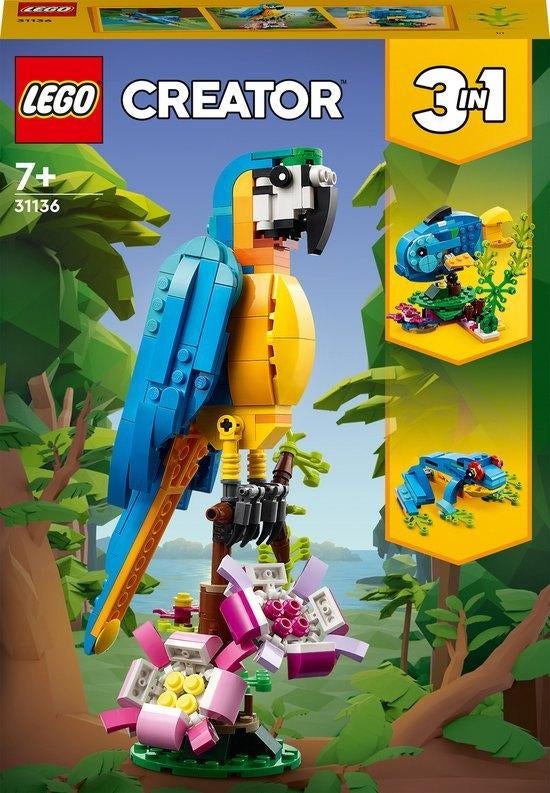 Lego 31136 papagaai, Ophalen of Verzenden, Nieuw, Complete set, Lego