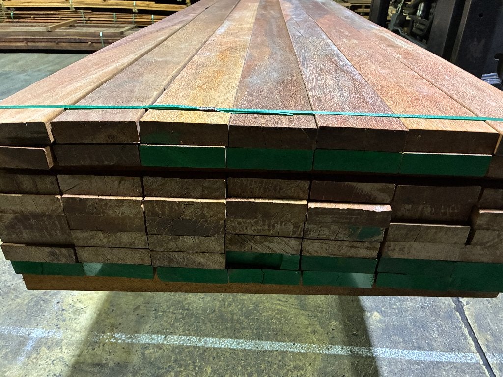 Azobe hardhout balken planken vlonderplanken 35x130mm