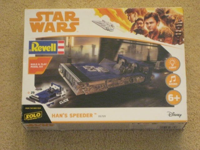 Star Wars Han’s Speeder Revell 06769 NIEUW 1:28 Disney, Verzamelen, Ophalen of Verzenden, Nieuw, Actiefiguurtje