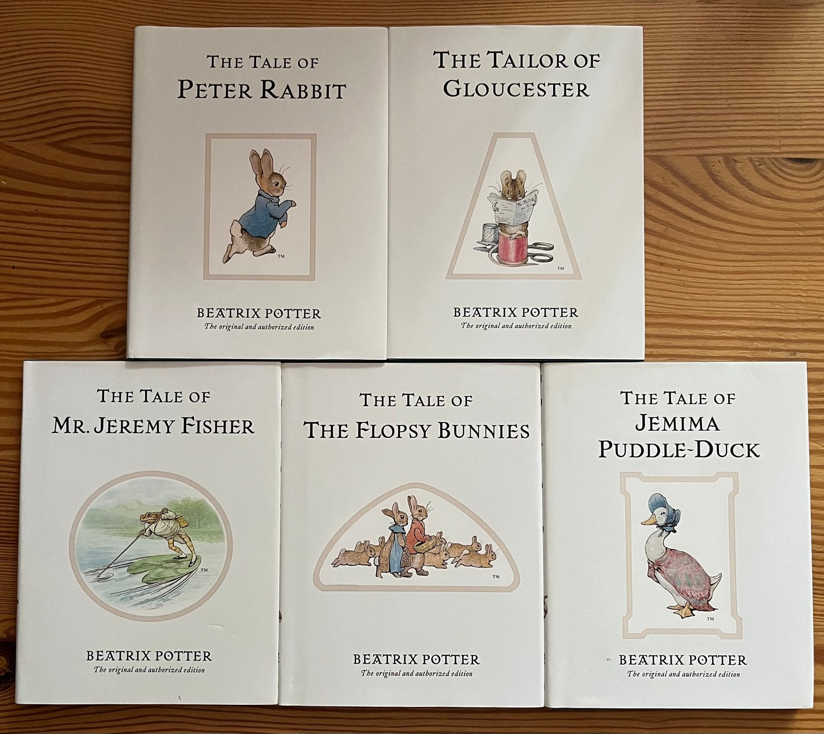 The tale of Jemima Puddle-Duck, and 4 other books, Potter, Ophalen of Verzenden, Zo goed als nieuw, Schilder- en Tekenkunst