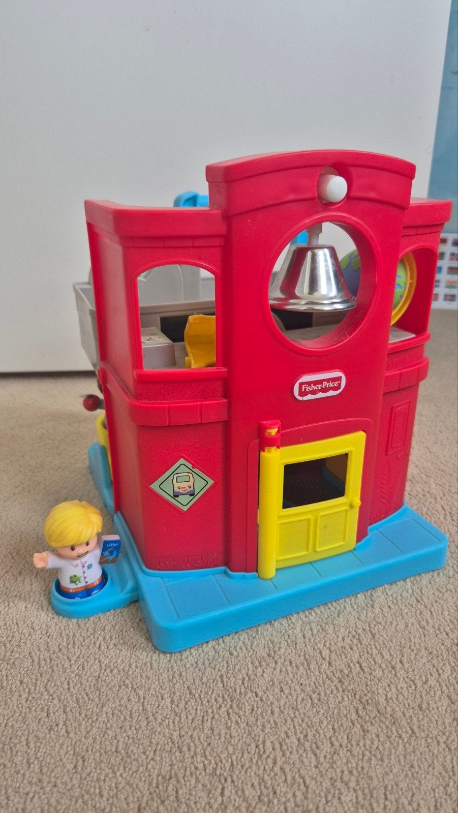 Fisher-Price Little People School Speelset, Kinderen en Baby's, Speelgoed | Fisher-Price, Ophalen of Verzenden, Gebruikt, Speelset