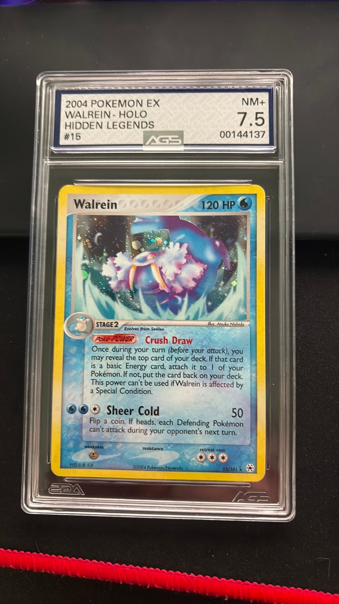 AGS 7.5 Walrein Holo #15, Ophalen of Verzenden, Zo goed als nieuw