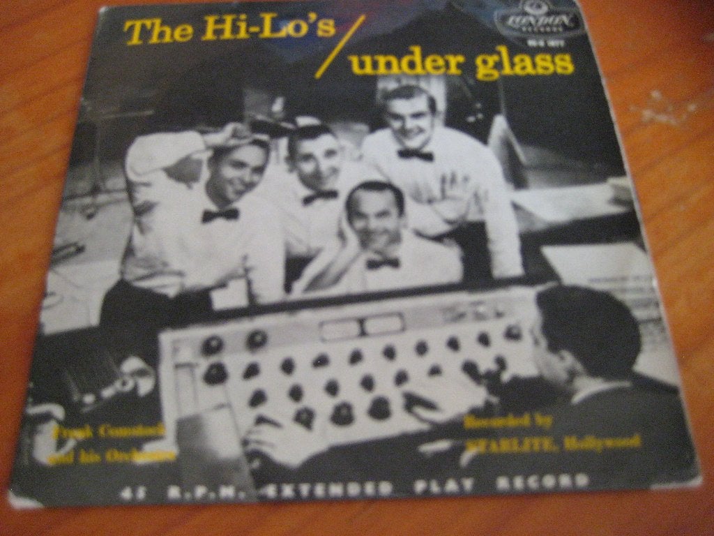 The Hi-Lo`s Under glass; Chinatown, My Chinatown, Ophalen of Verzenden, Zo goed als nieuw, Pop