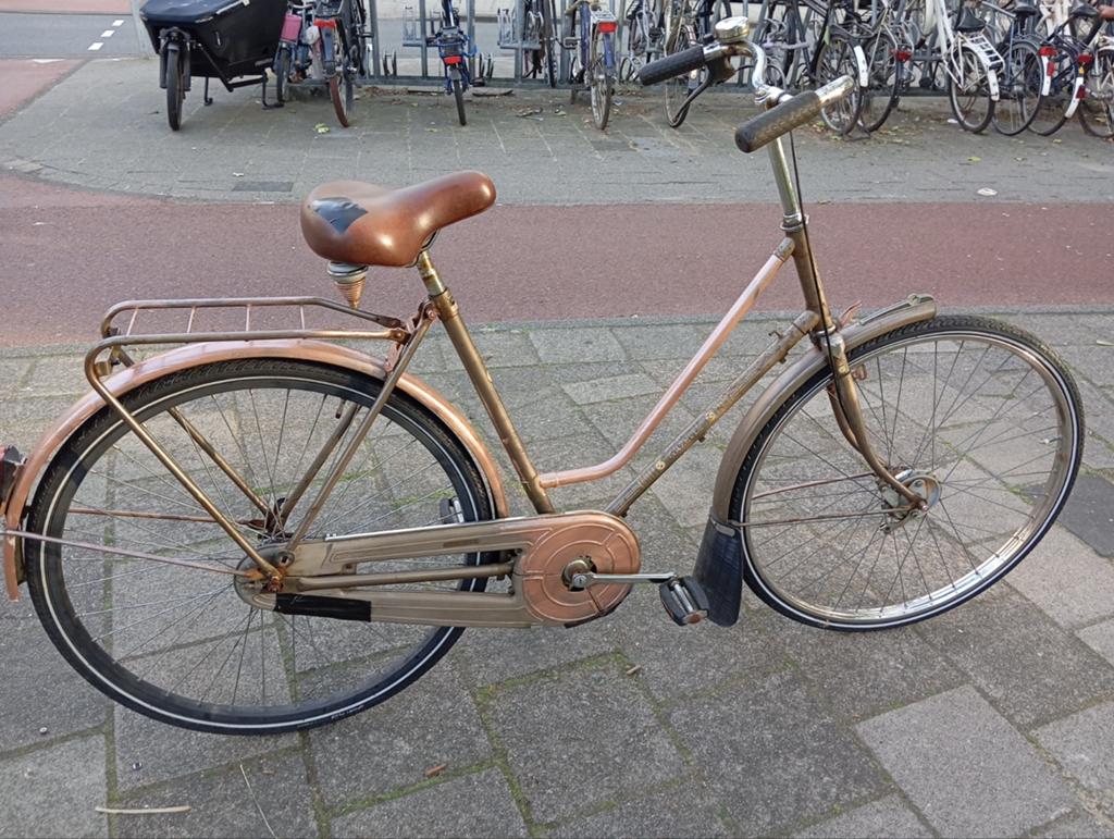 Old school Gazelle frame 54., Fietsen en Brommers, Fietsen | Dames | Damesfietsen, 53 tot 56 cm, Ophalen of Verzenden, Gebruikt