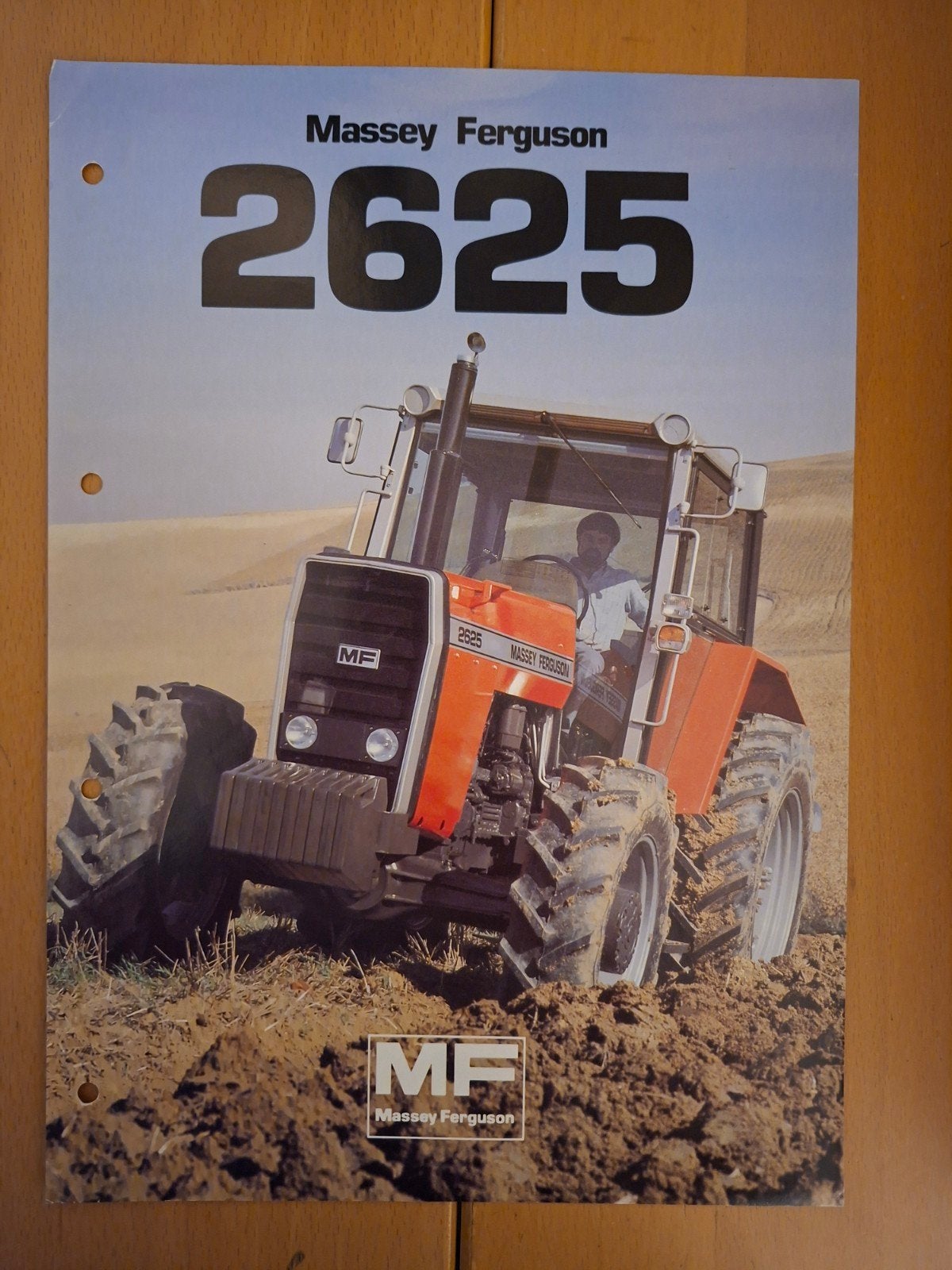 Folder Massey Ferguson MF 2625, Ophalen of Verzenden, Gelezen, Tractor en Landbouw