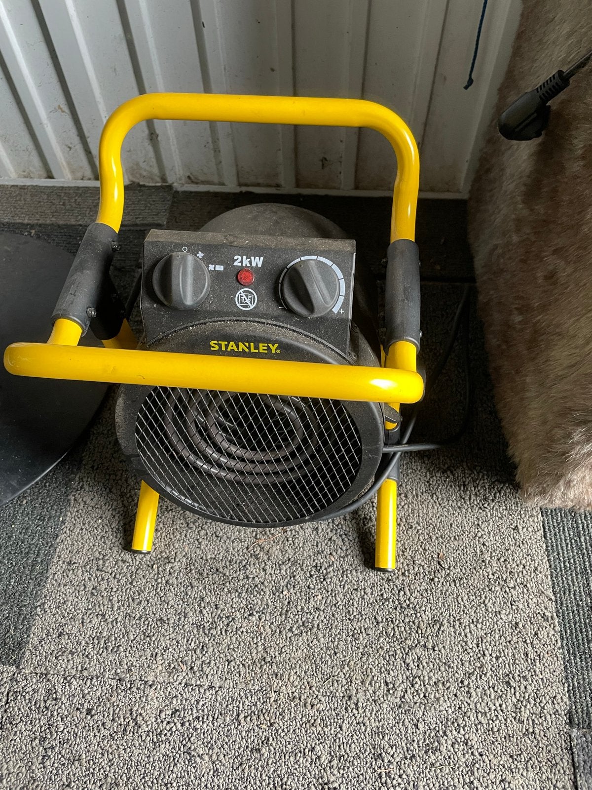 Stanley 2kW Elektrische Kachel / Ventilator, Ophalen, Gebruikt, Overige