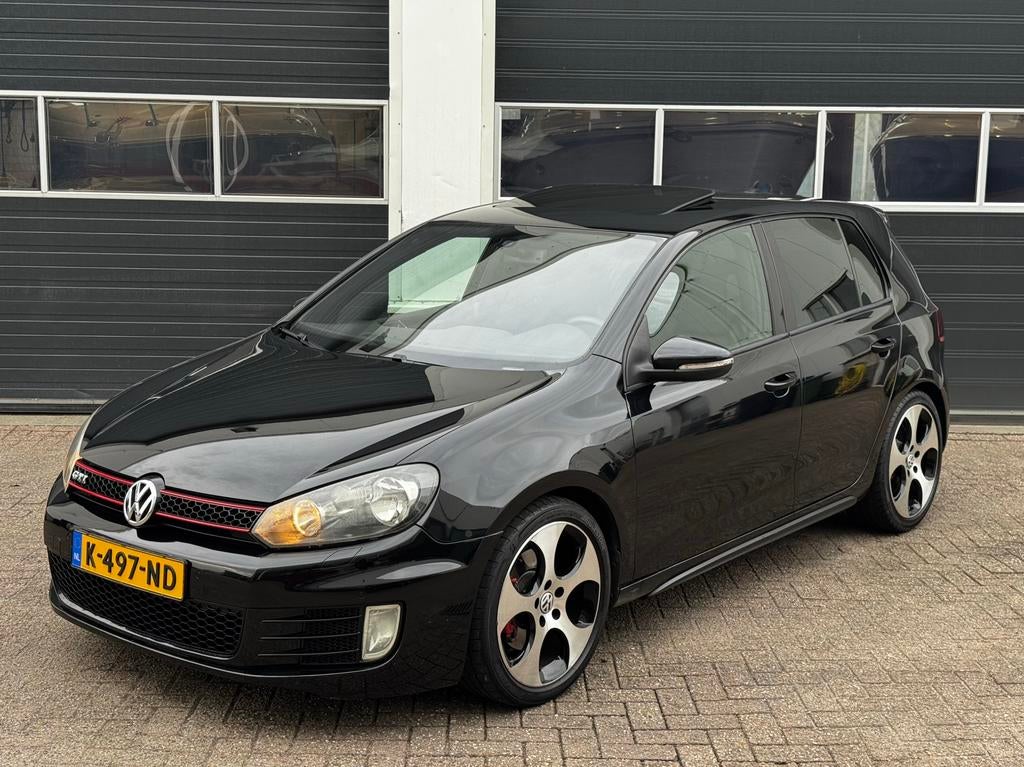 Volkswagen Golf 2.0 GTI DSG 2009 | Clima | Carplay | Led |, Zwart, 4 cilinders, Skiluik, Zwart