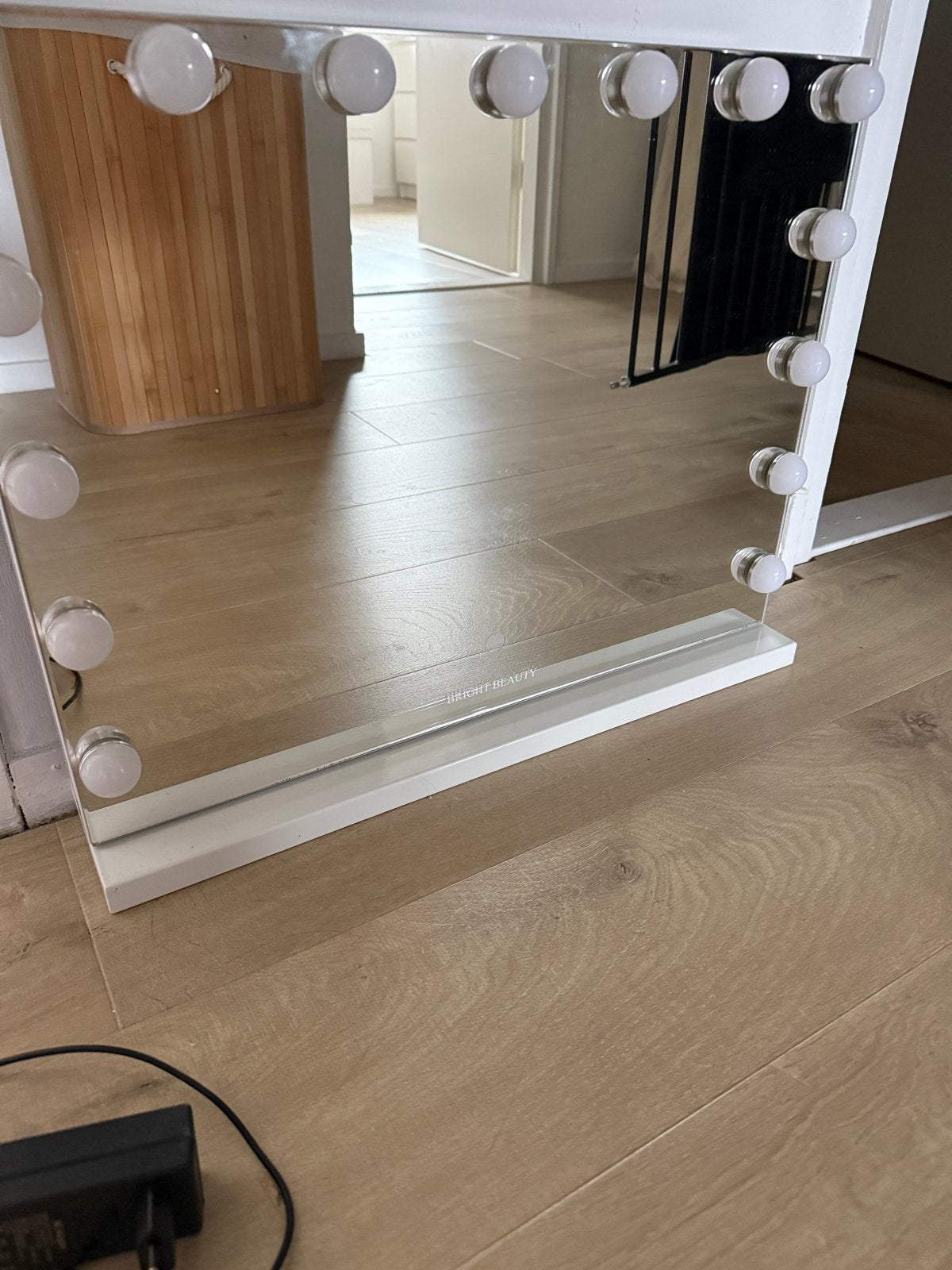 Bright Beauty Hollywood Spiegel met Verlichting, Ophalen, Zo goed als nieuw, 150 tot 200 cm, Rechthoekig