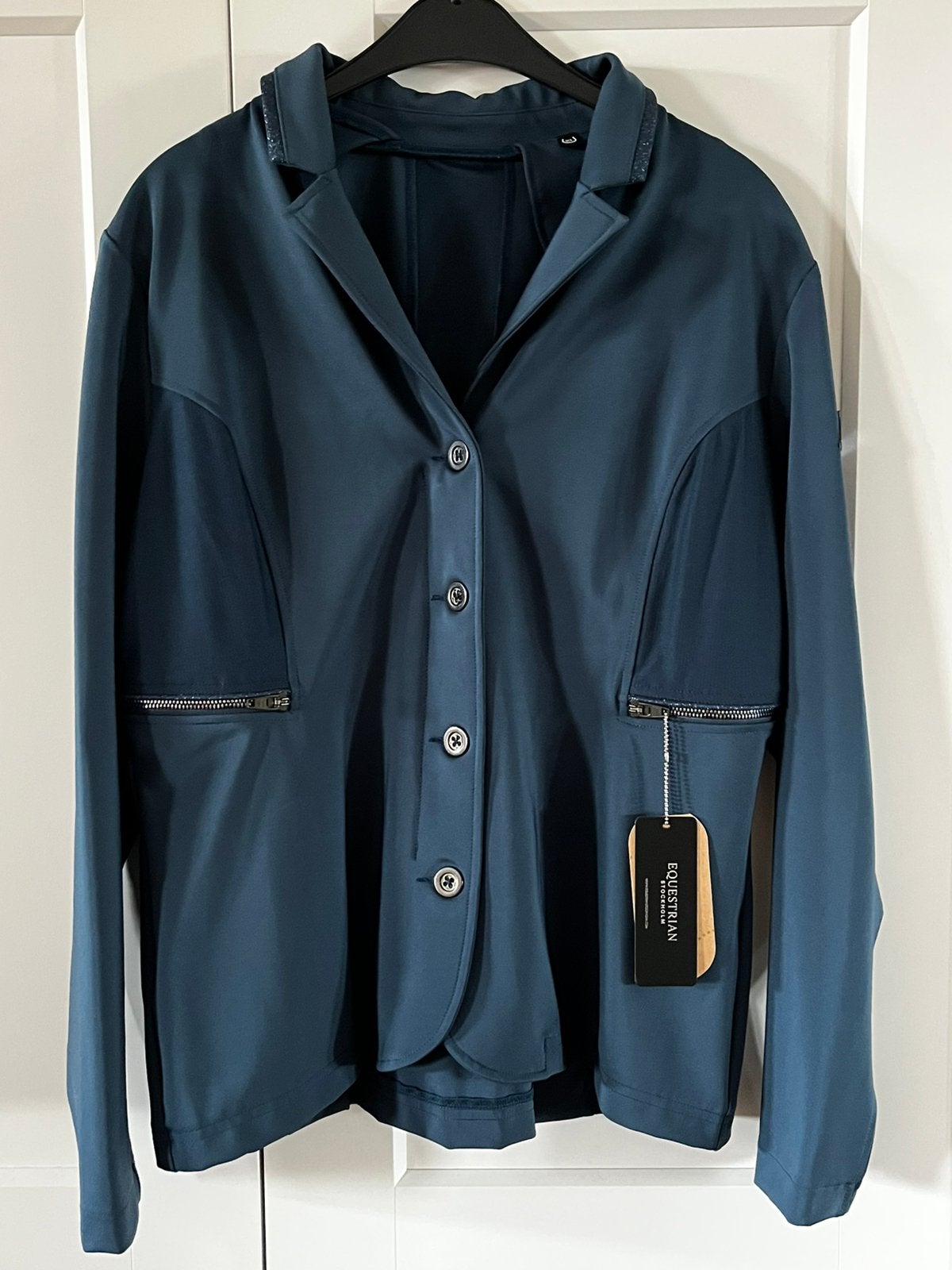 Wedstrijdjasje equestrian stockholm blur meadow XL 42, Dressuur, Nieuw, Ophalen of Verzenden, Dames