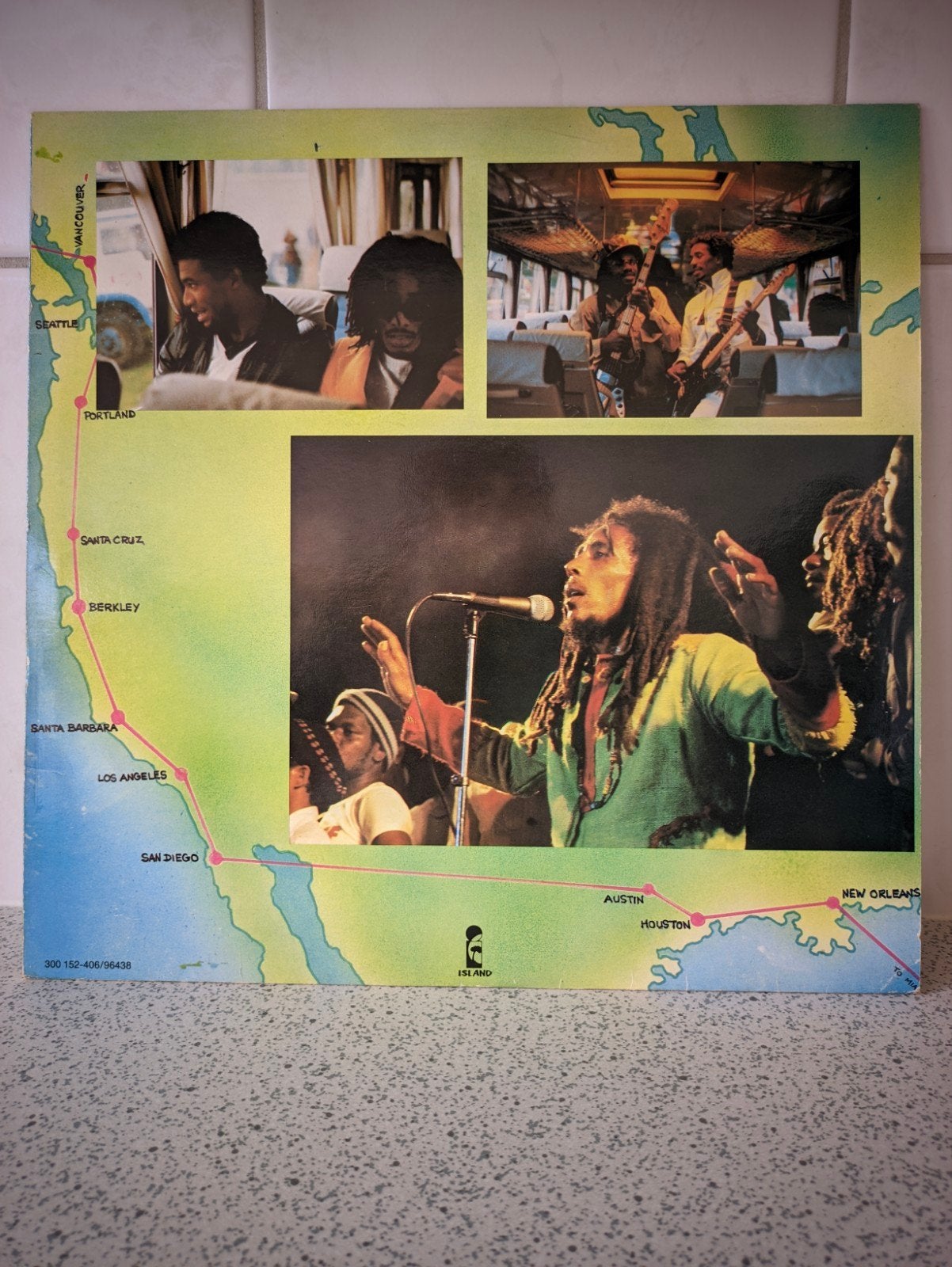 Bob Marley & The Wailers - Babylon By Bus (Live LP), Cd's en Dvd's, Ophalen, Gebruikt, 12 inch