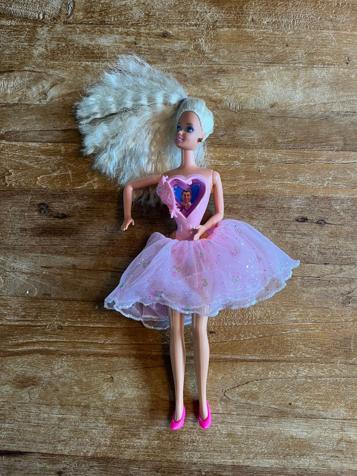 Vintage Barbie Locket Surprise Barbie #10963 (Mattel, 1993), Ophalen of Verzenden, Gebruikt, Barbie