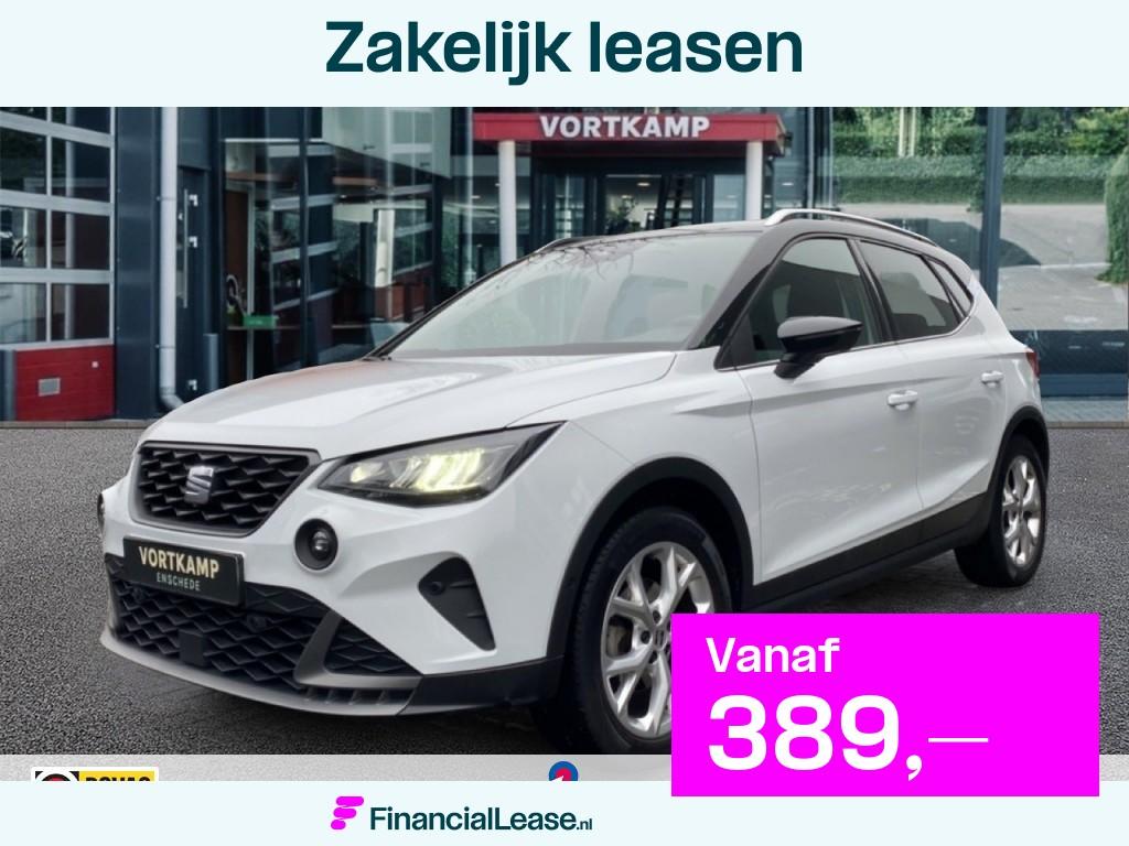 SEAT Arona 1.0 TSI FR TREKHAAK/CAMERA/ACC/STOELVERW, 12 maanden, Automatische klimaatregeling, 610 kg, Bedrijf
