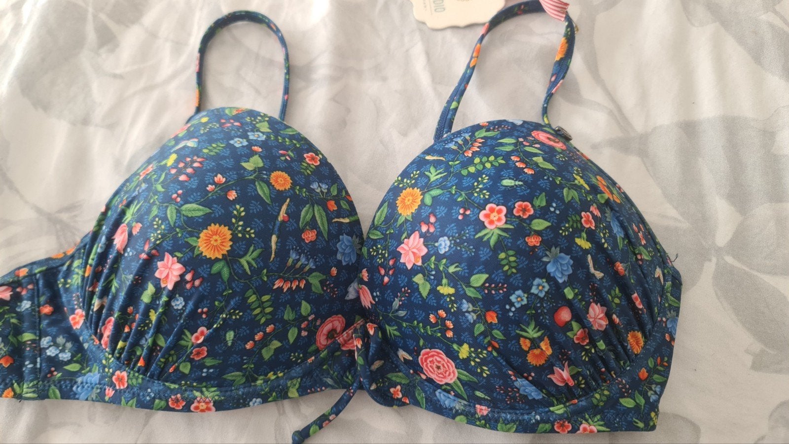 Nieuwe bikini top Pip Studio Amsterdam 90C Laras Indian, Blauw, Nieuw, Pip studio, Ophalen of Verzenden