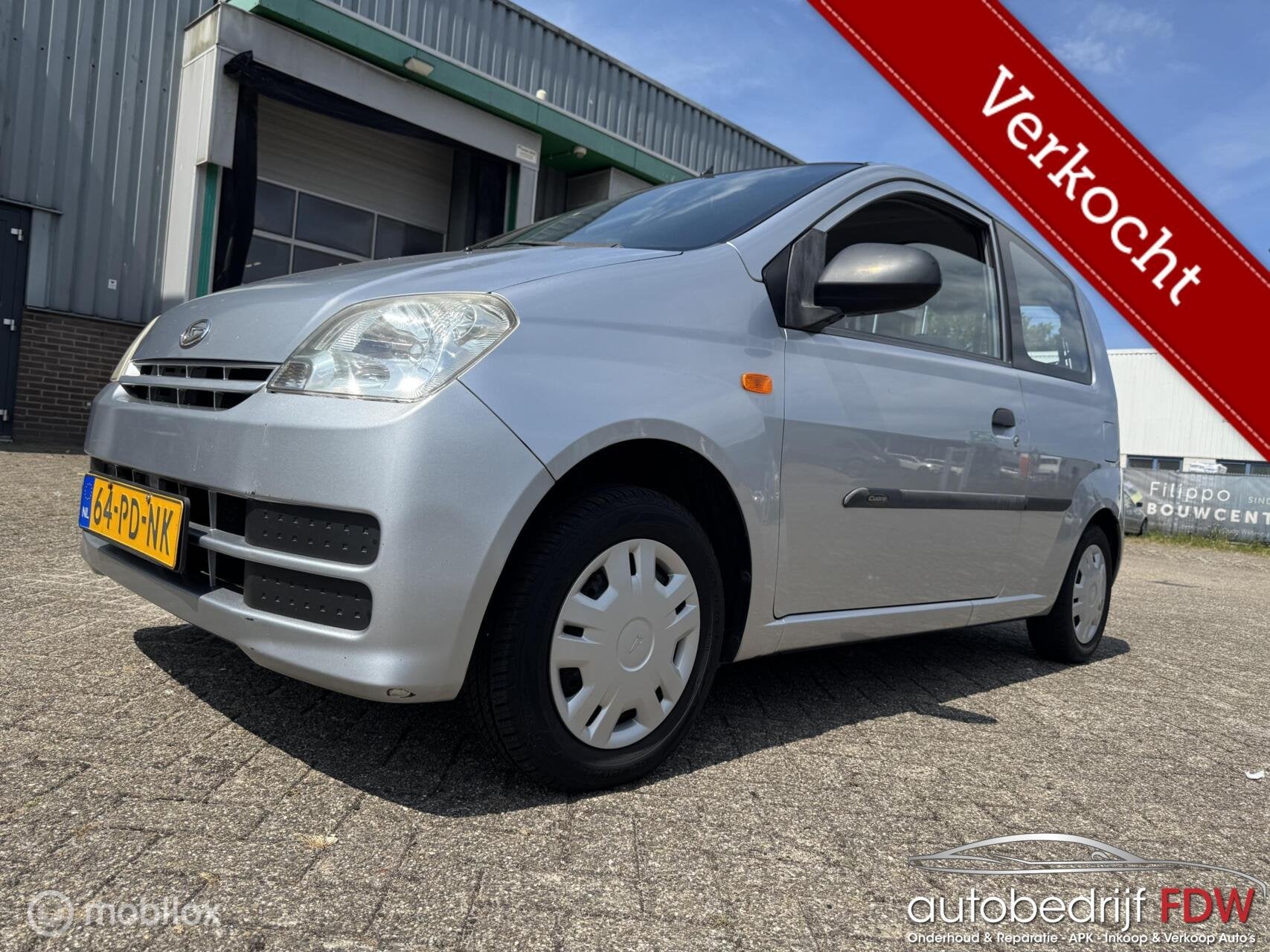 Daihatsu Cuore 1.0-12V Tokyo/NAP/3DEURS/, Metallic lak, 18 €/maand, Cuore, Origineel Nederlands