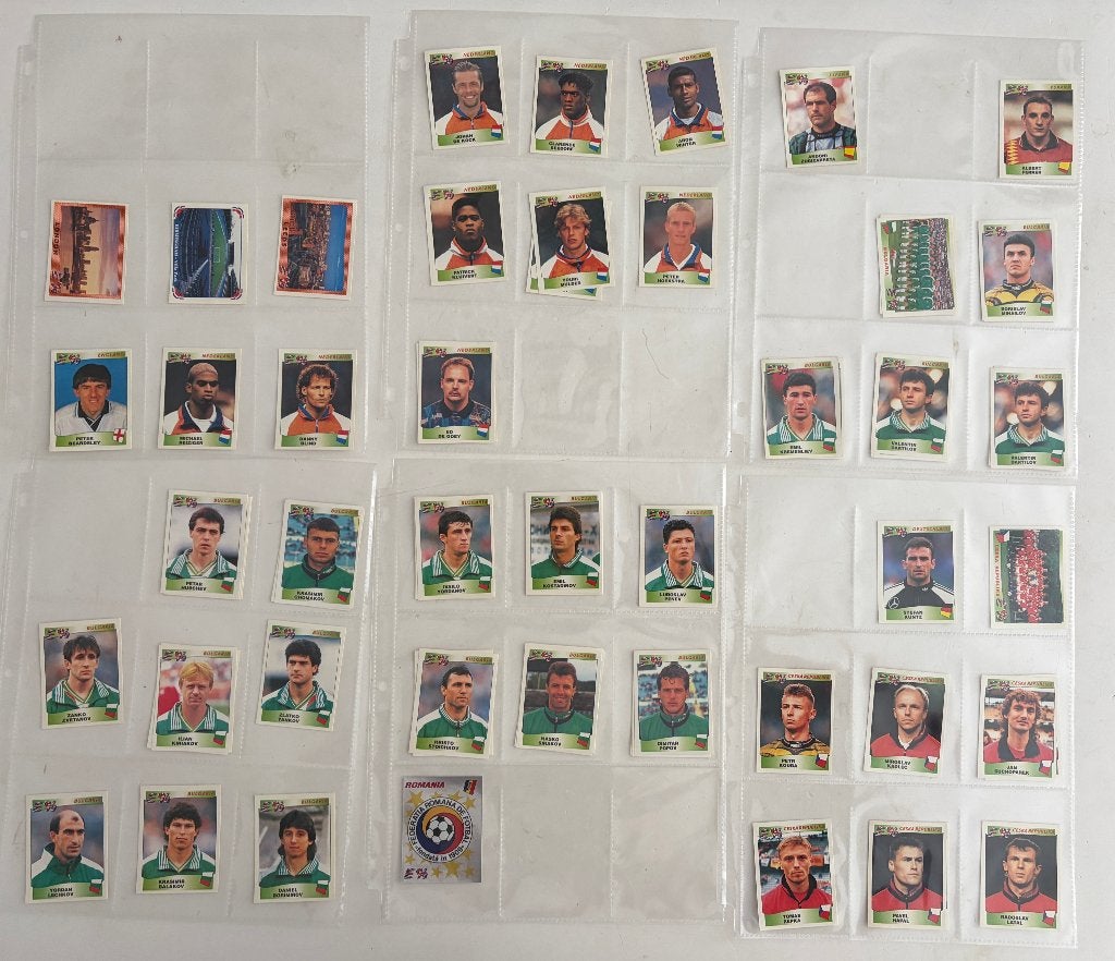Panini Euro 96: 178 stuks (zwarte achterkant); bieden via MP, Buitenlandse clubs, ., Ophalen of Verzenden, Zo goed als nieuw