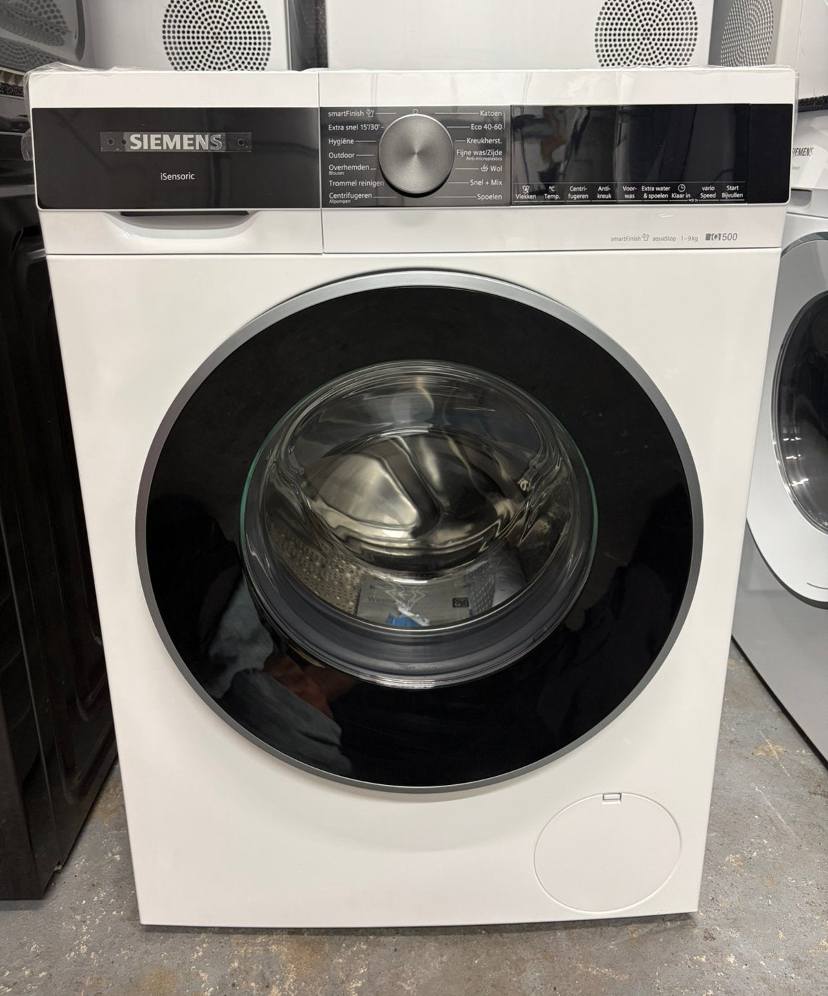 Nieuwe Siemens IQ500 wasmachine 9KG 1600 toeren SmartFinish, Witgoed en Apparatuur, Wasmachines, 8 tot 10 kg, Ophalen of Verzenden
