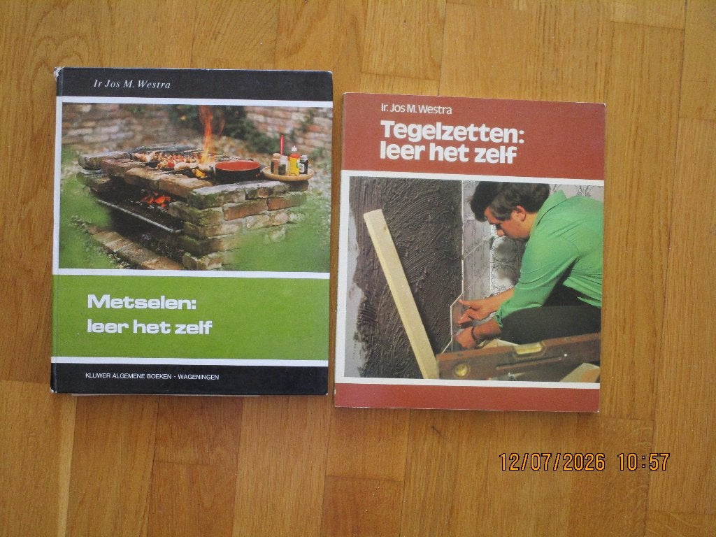 leerboek metselen/tegelzetten, Overige materialen, Wandtegels, Minder dan 20 cm, 10 m² of meer
