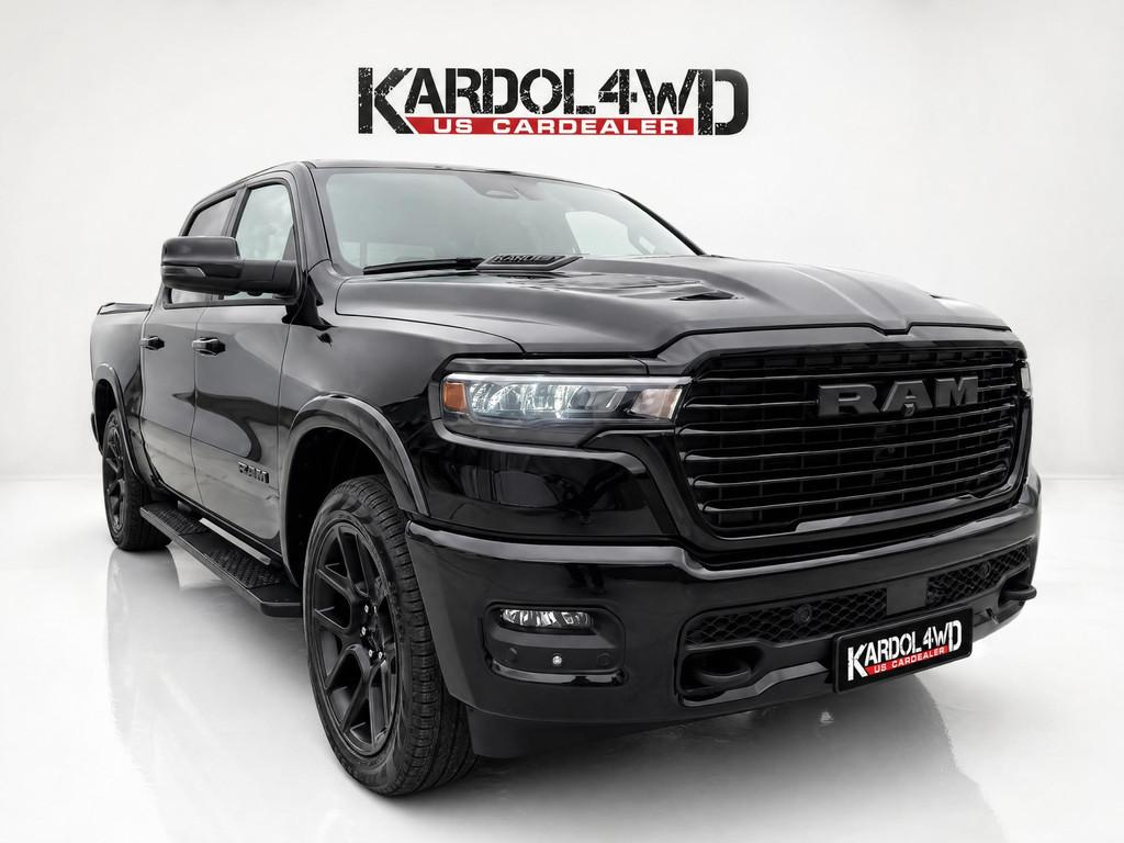 RAM 1500 LARAMIE Laramie Hurricane, BPM VRIJ | Incl. Tonneau, Auto's, Gebruikt, 2993 cc, Zwart, Bedrijf