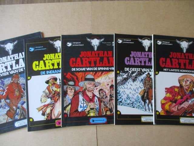 w0057 cartland 1 t/m 10, Boeken, Meerdere stripboeken, Ophalen, Gelezen