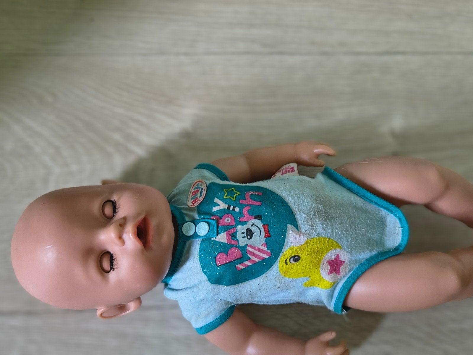 Baby born jongens pop., Ophalen of Verzenden, Zo goed als nieuw, Babypop